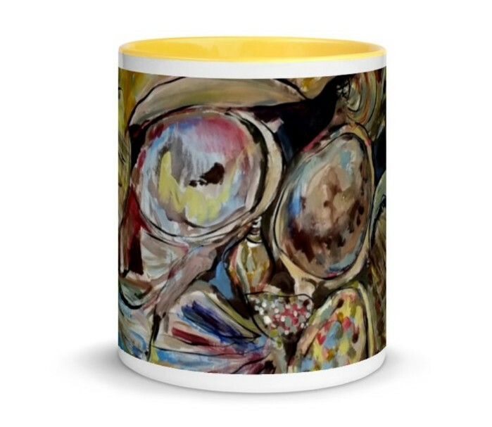 " Seashells fantasy"Coffee-Tea Mug 11oz, Gift arrives 2 weeks yellow original gallery