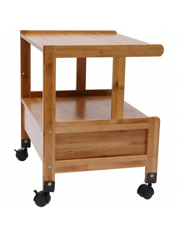 Printer Cart Utility Cart Printer Stand With Storage Mobile Printer Holder Desk gallery