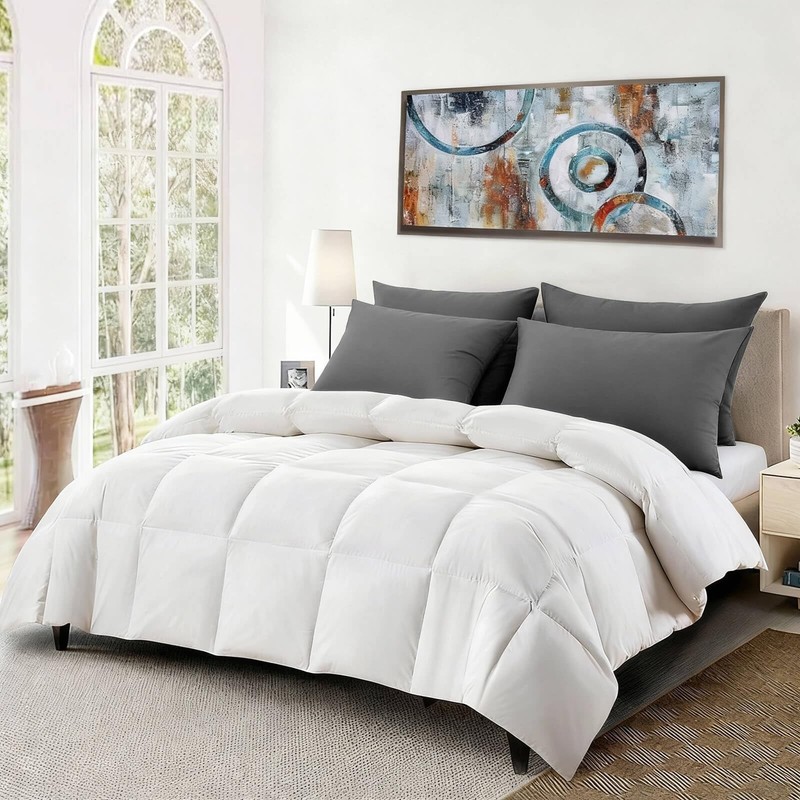Flat Ultra Thin Bed Pillows Standard/Queen Size Pillow Set of 2 Extra Soft Do gallery