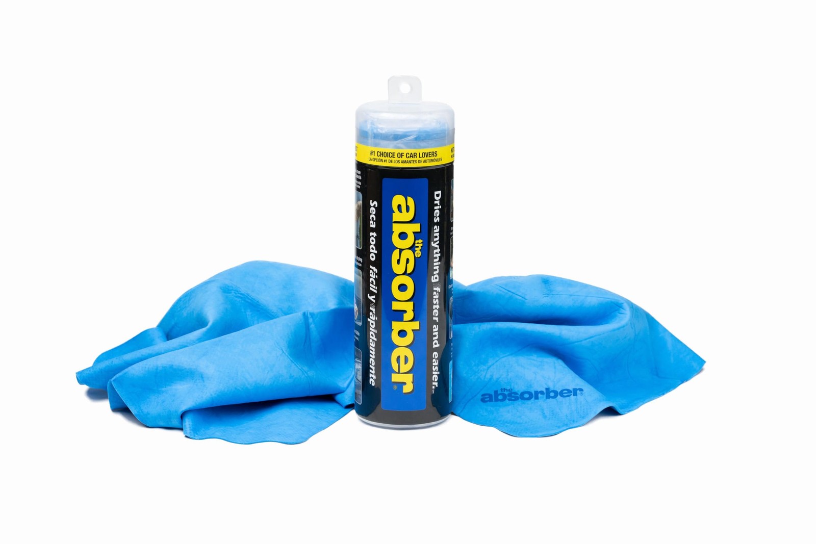 the absorber® Large 27-Inch x 17-Inch, Blue - Synthetic Premium Drying Chamoi... gallery