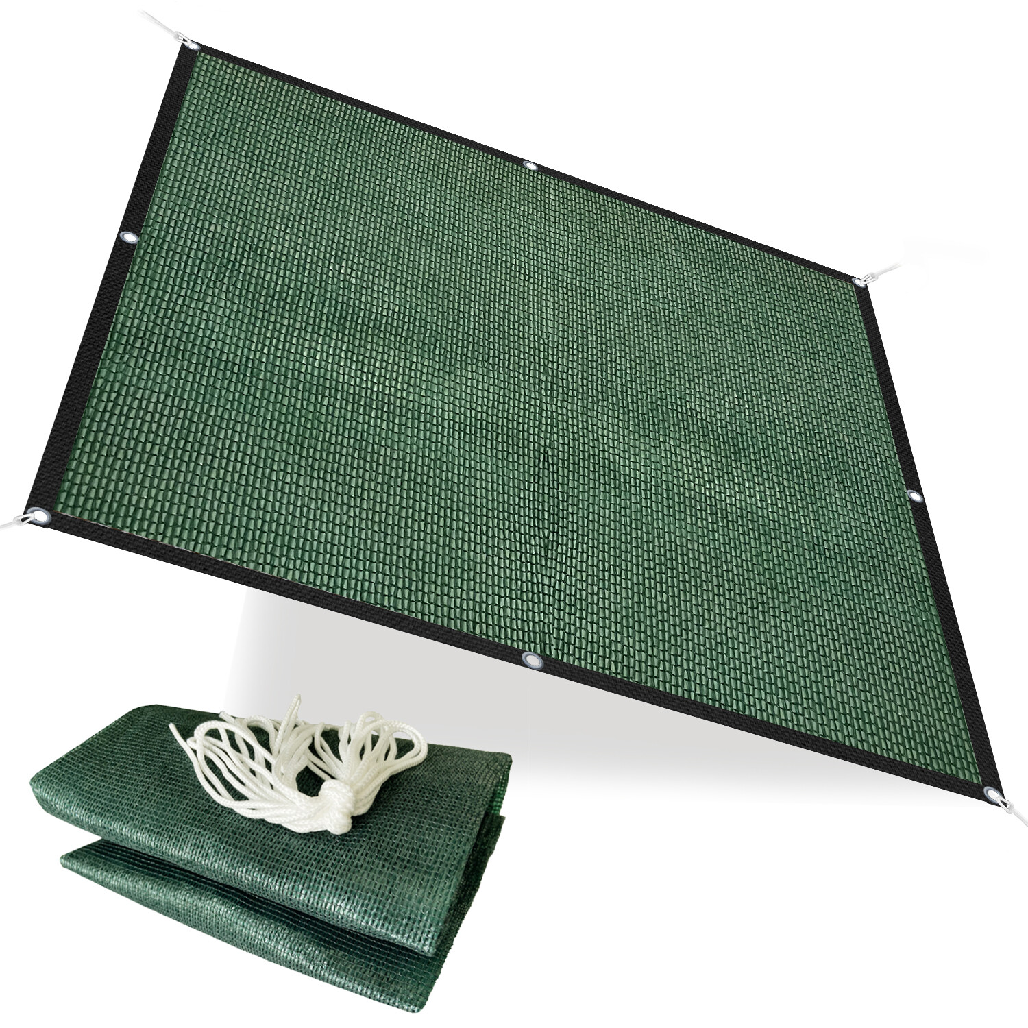 75% UV Block Sun Filtering Shade Mesh Shade Cover Awning Patio Pergola+ Grommets gallery