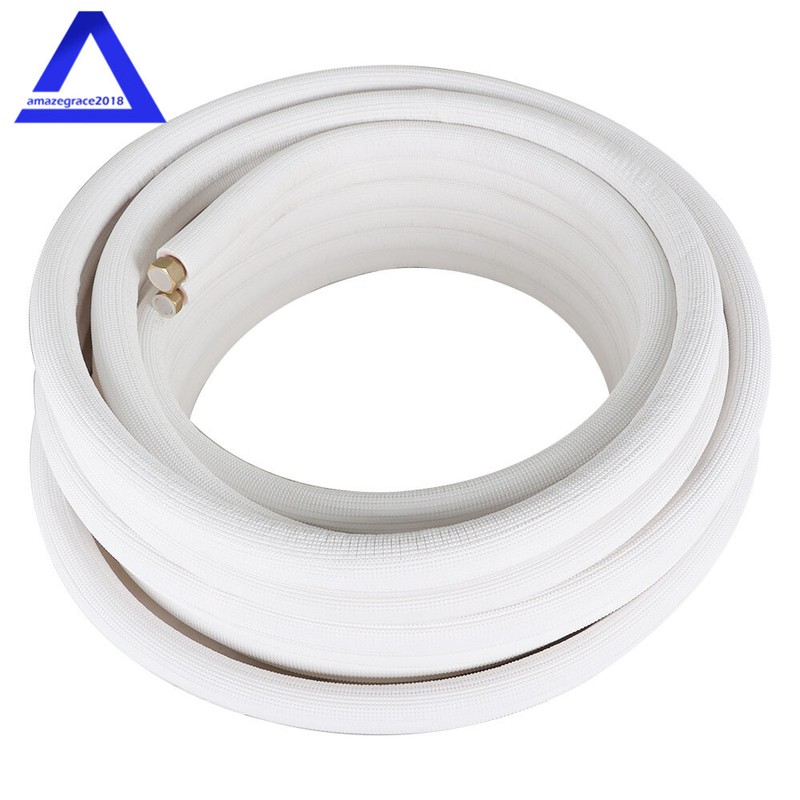 50 Feet White Install For Mini Split Heat Pump Systems 3/8"-5/8" Dia. gallery