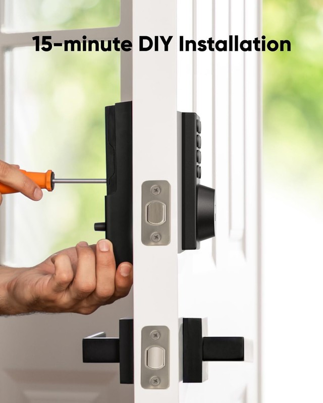 eufy Smart Lock C30 Keyless Entry Door Lock Built-in WiFi Deadbolt App Control gallery