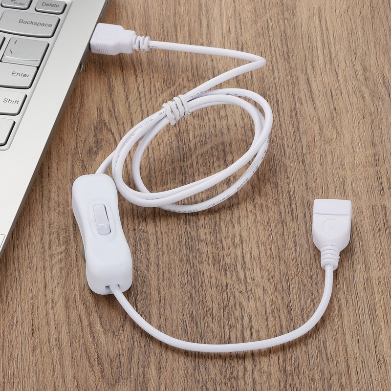 3.28ft USB Extension Cable with Switch, Long Inline Toggle Switch Power Cable gallery
