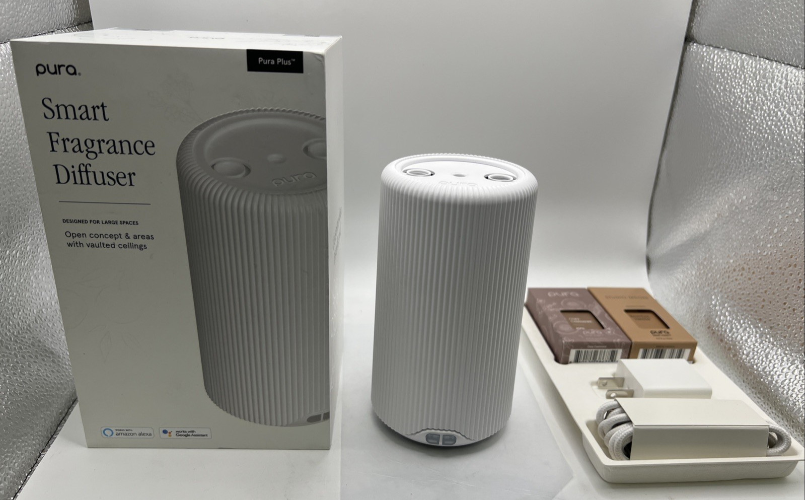 Pure Plus Smart Fragrance Diffuser for Large Spaces White NEW OPEN BOX gallery