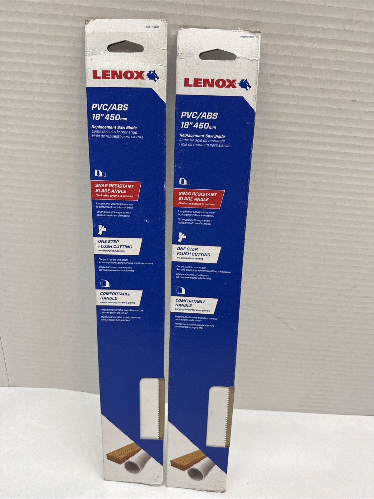 LENOX PVC/ABS 18" Replacement Saw Blade Qty 2 gallery