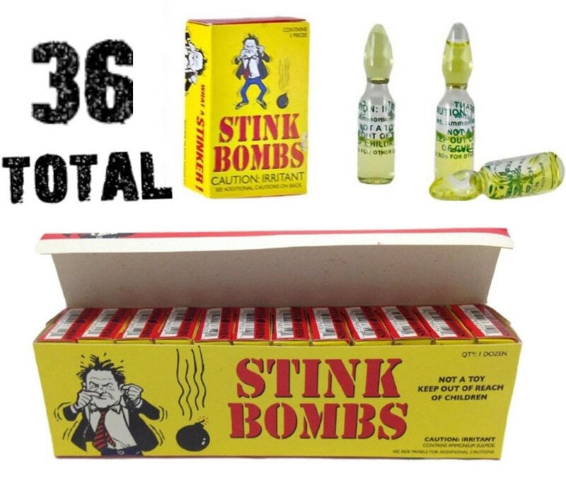 Ultimate Stink Bomb Kit - 36 Stink Bombs & Liquid Ass spray gallery