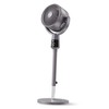 Oscillating Pedestal Fan - Ultra-Quiet 25dB - 8 Speeds - 12H - Stands 12H gallery