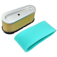 HQRP Air Filter Cartridge w/Pre-Cleaner for Toro Lawn Tractors, 496894S 272403S