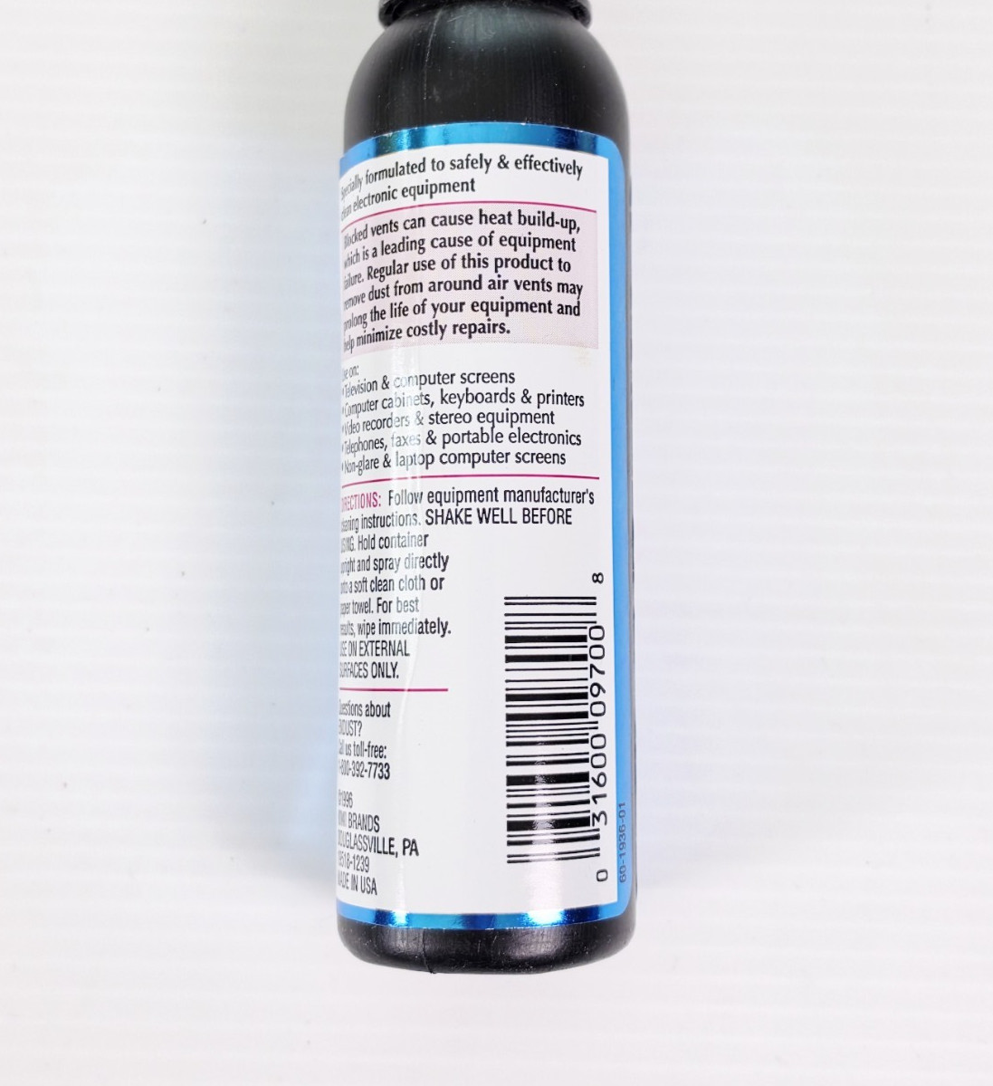 Endust for Electronics Anti-Static Cleaning Dusting Spray 1996 gallery