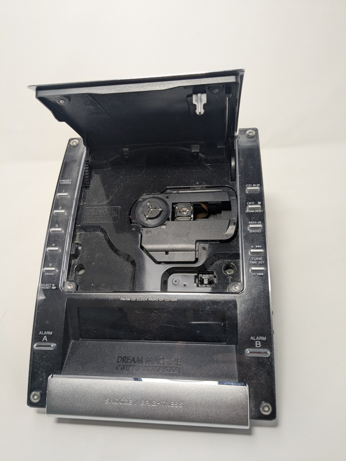 Y2K Sony Dream Machine ICF-CD7000 | AM/FM | CD | Alarm Clock | Fully Tested | gallery