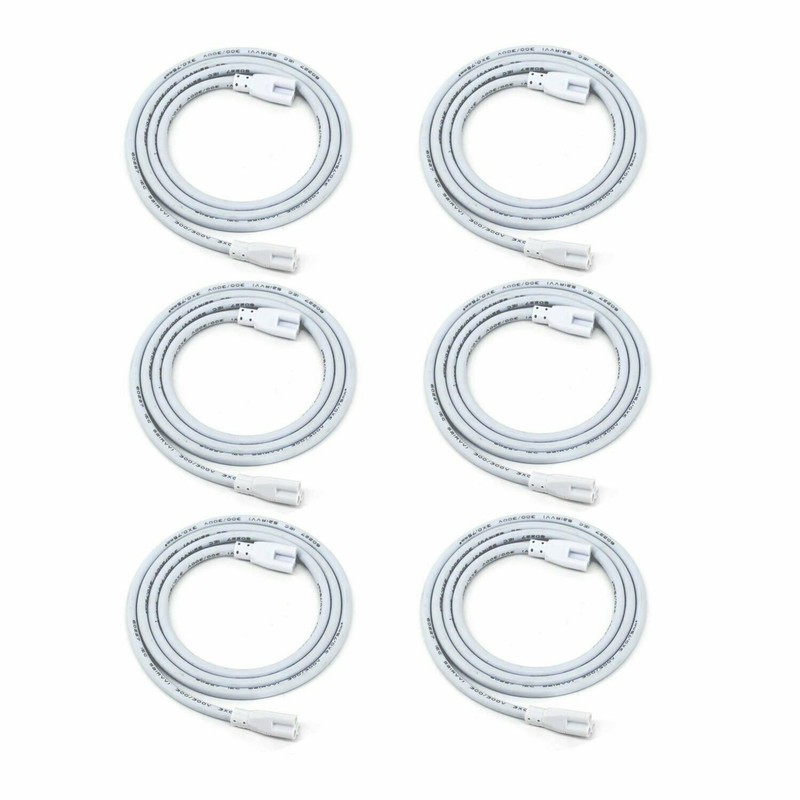 2FT 3FT 4FT 5FT 6FT 10FT Connector Cable Extension Cord 3-Pin T5 T8 Tube Light gallery