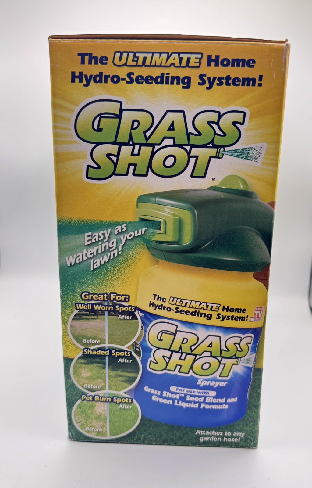 Grass Shot ULTIMATE Home Lawn Hydro-Seeding System gallery