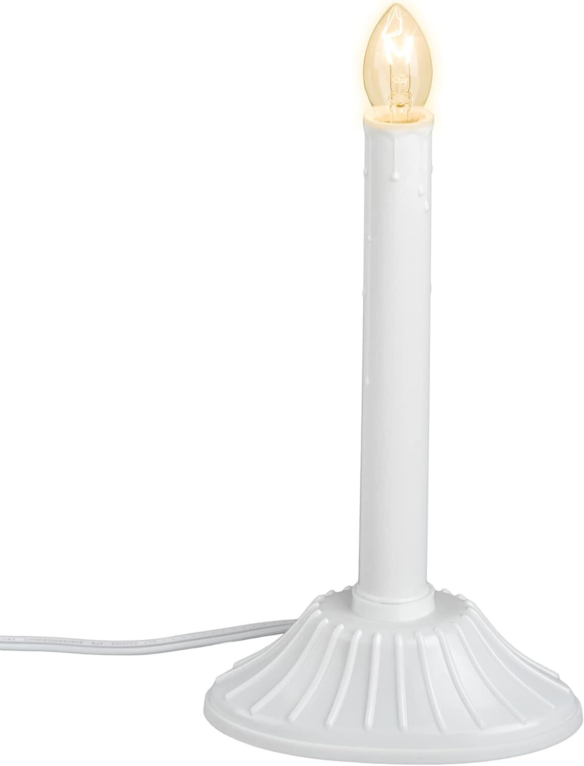 Plug-In Flameless Candle, White, 10 in. 2.75 “D x 5 ‘W x 9.75 ’H 1.6 Pounds gallery