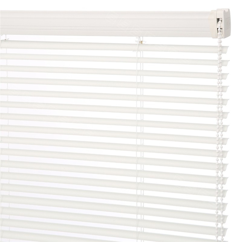 CUSTOM CUT Corded Mini Blind Window Blinds 1” Vinyl Horizontal Blinds-3colors gallery