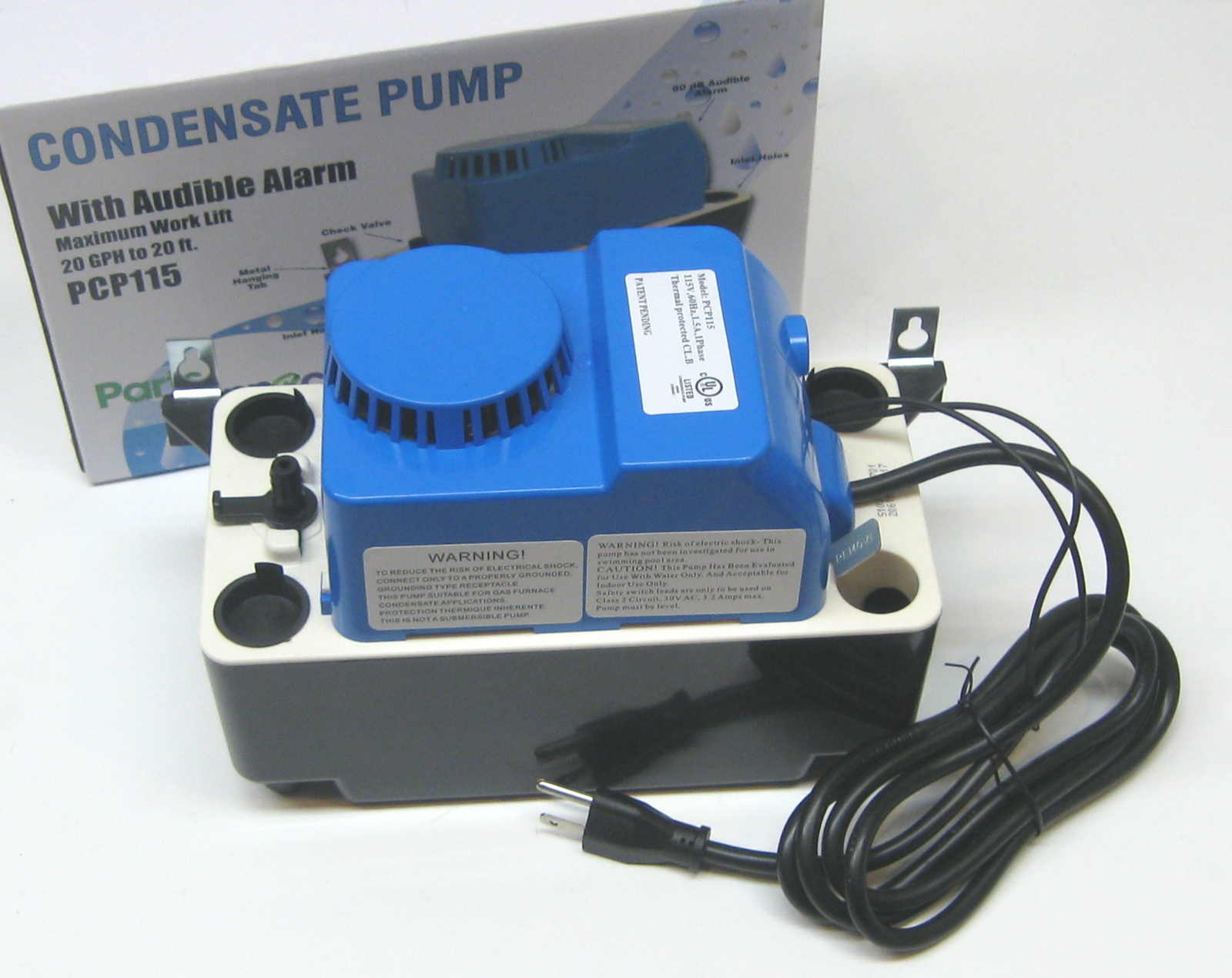 Air Conditioning Condensate Removal Pump with Safety Switch and Alarm 20 Lift gallery