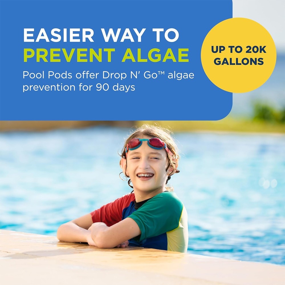 FROG® 90-Day Algae Barrier™ Swimming Pool Chemical Prevents Algaecide gallery