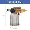 RMV2.5G30 PRESSURE WASHER PUMP AXIAL, 2.5GPM 3000 PSI, 3400 RPM, 3/4" SHAFT gallery