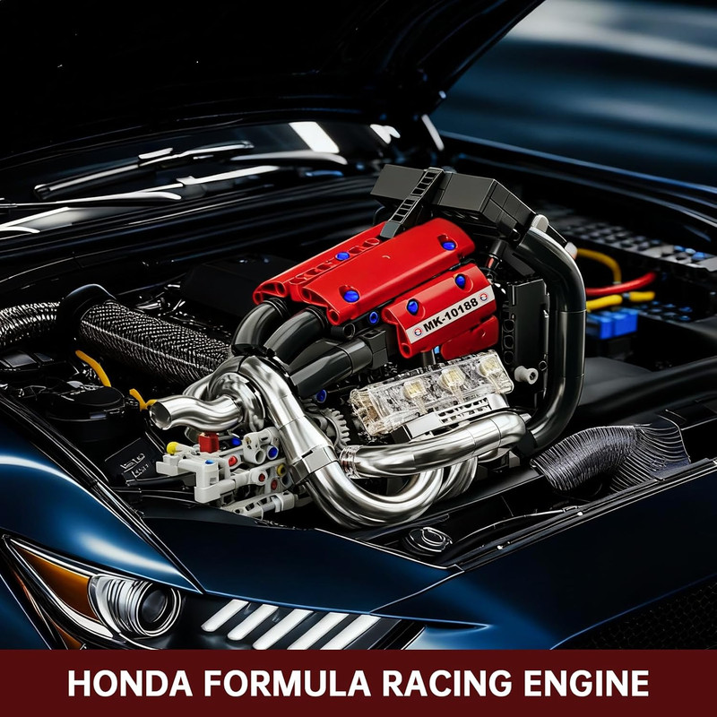 Formula One Engine Building Blocks, Motor Model Building Toys, Car Combustion En gallery