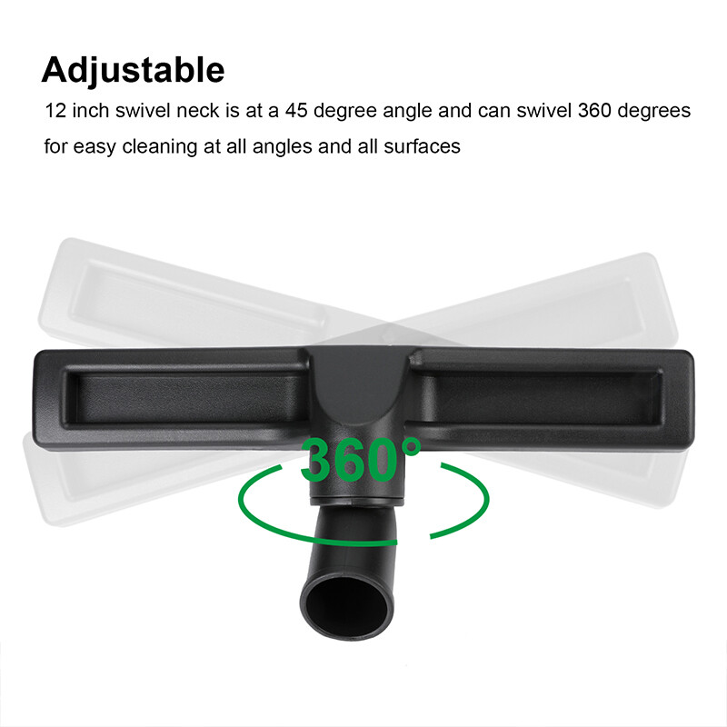 Universal 12" Vacuum Cleaner Attachment 360 Floor Brush Tool 1.25" 1-1/4" 32mm gallery