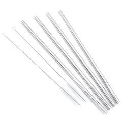 GFDesign Big Drinking Straws Reusable 12″ Extra 12 inches, Stainless Steel