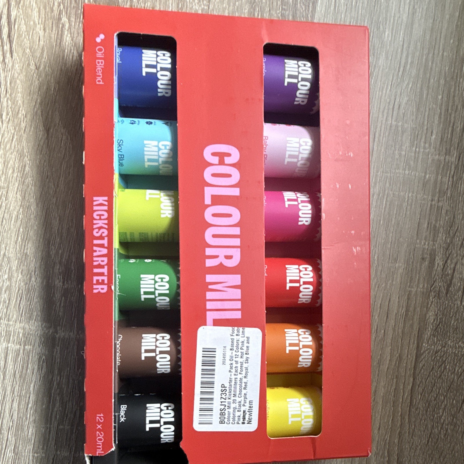 Colour Mill Kickstarter Oil Blend Food Coloring Set, Multicolor, 12x20mL gallery