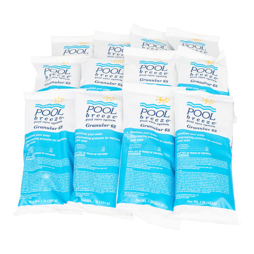 Pool Breeze 68 Cal Hypo Granular Chlorine Shock 1lb. (Pack of 12) gallery