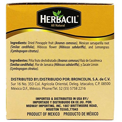 Herbacil Pineapple Tea, Herbal Tea with Dehydrated 25 Count (Pack of 2) gallery