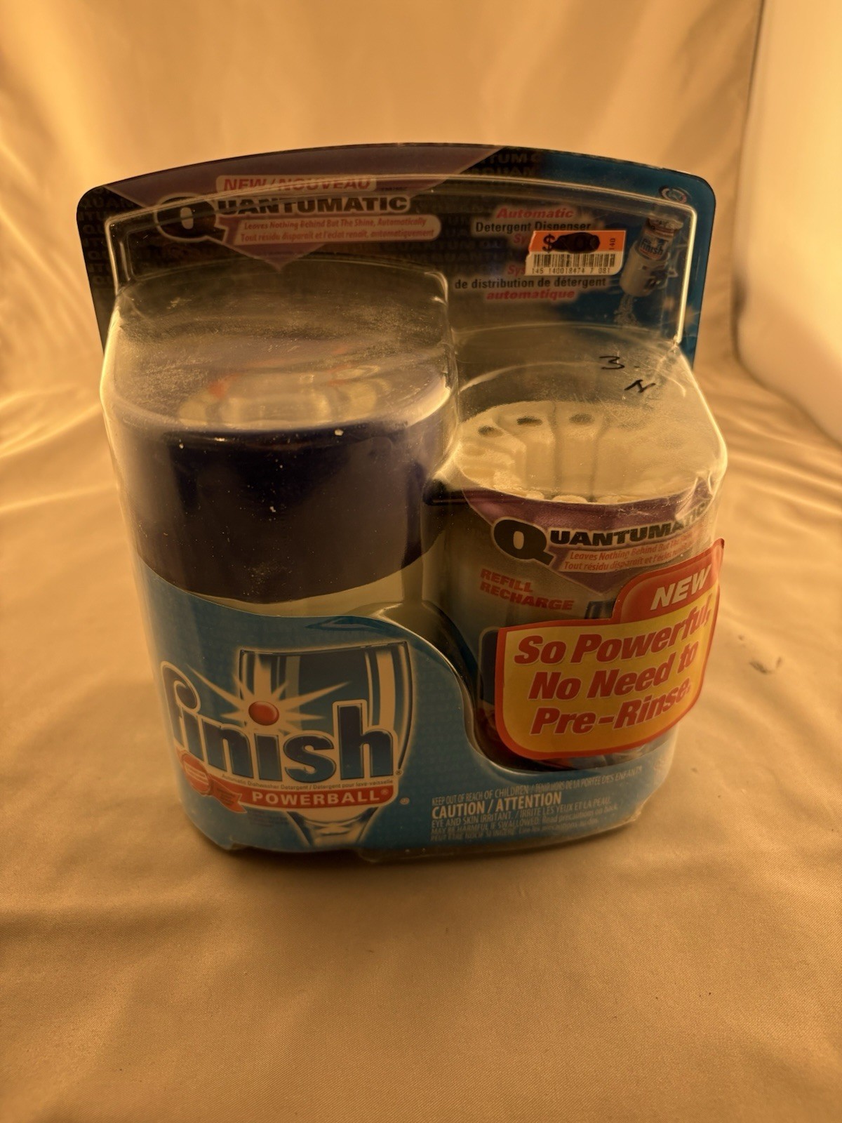 Finish Quantumatic Powerball Detergent Dispenser and 1 Refill New Sealed gallery