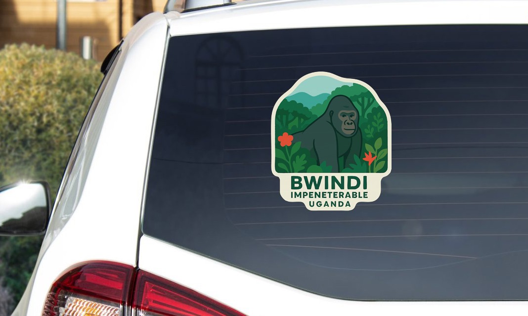 Bwindi Uganda National Park Sticker Decal Vinyl Die-Cut World National Parks gallery
