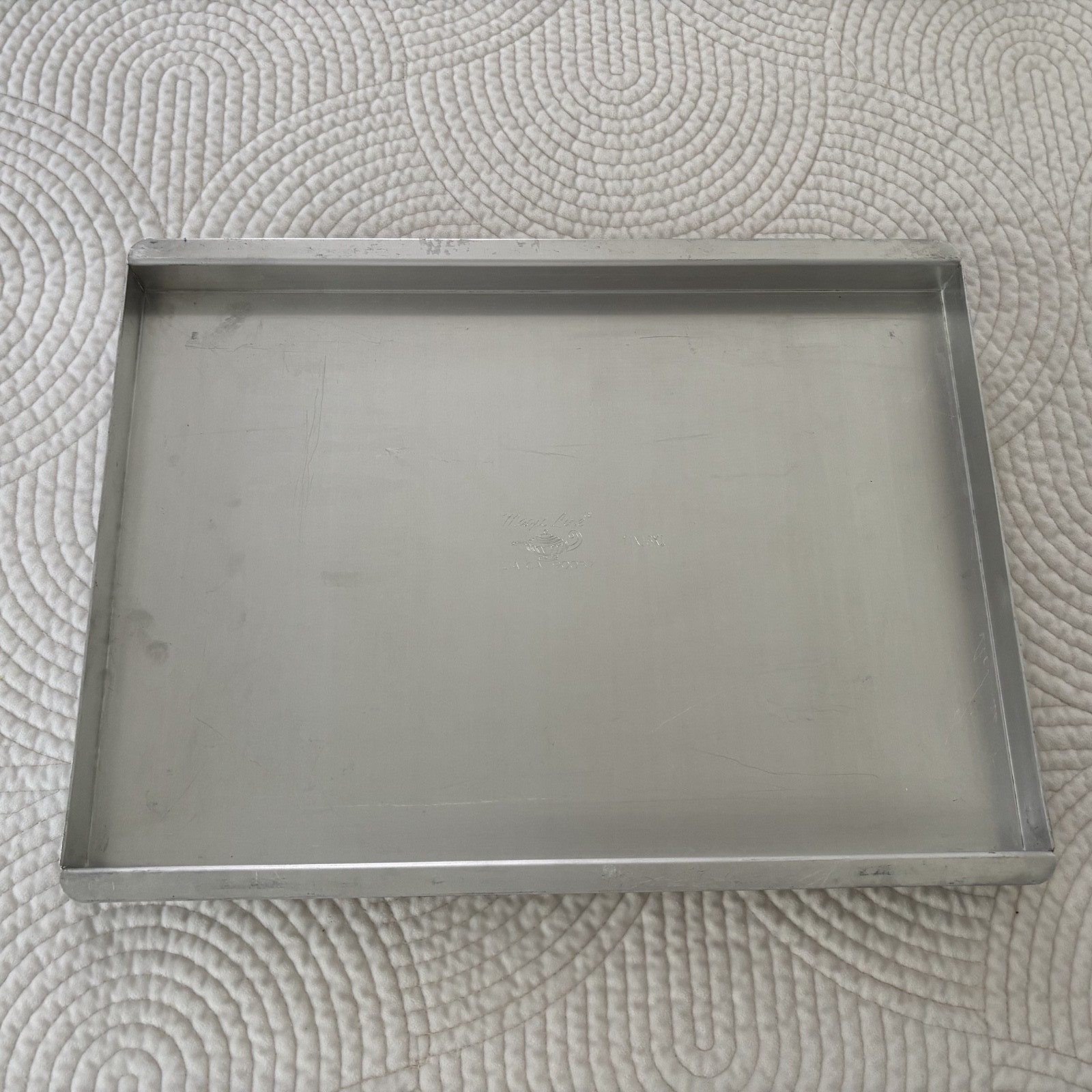 VTG MAGIC LINE rectangle sheet cake pan 11x16x1 Aluminum Made in USA gallery