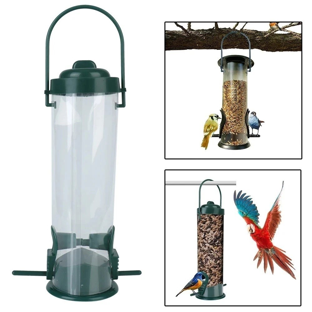 Hanging Wild Bird Feeder | Outdoor Garden Bird Seed Feeder gallery