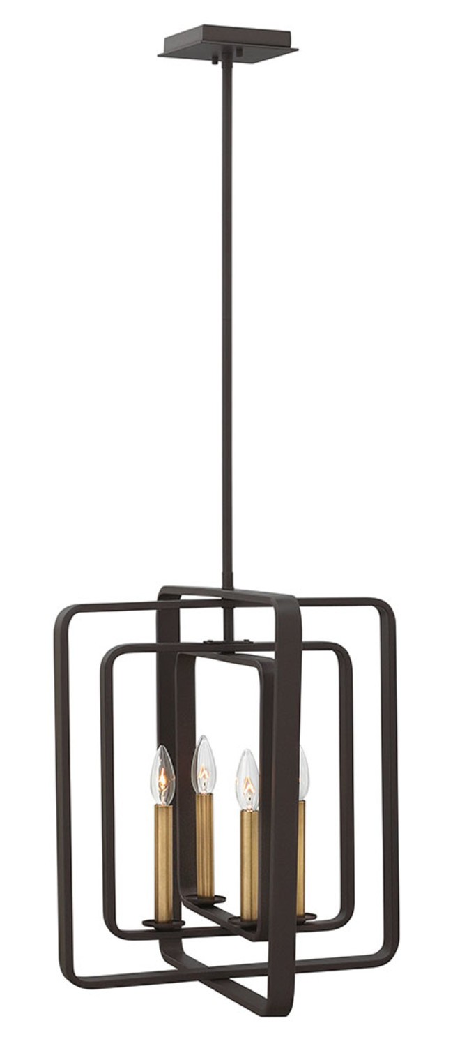 Hinkley Lighting 4814KZ Bronze 4-Light Pendant From The Quentin Collection gallery
