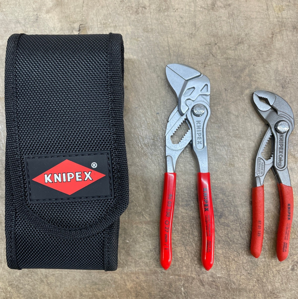 Knipex 00 20 72 V01 Mini Pliers Set In Belt Tool Pouch gallery