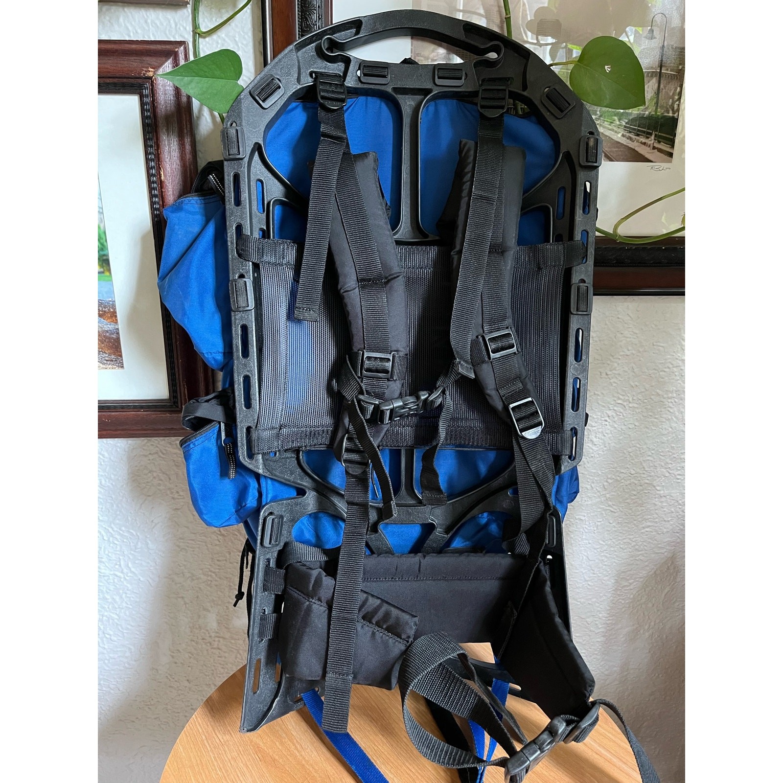 Outdoor Products Blue Outer Frame Hiking Pack 3