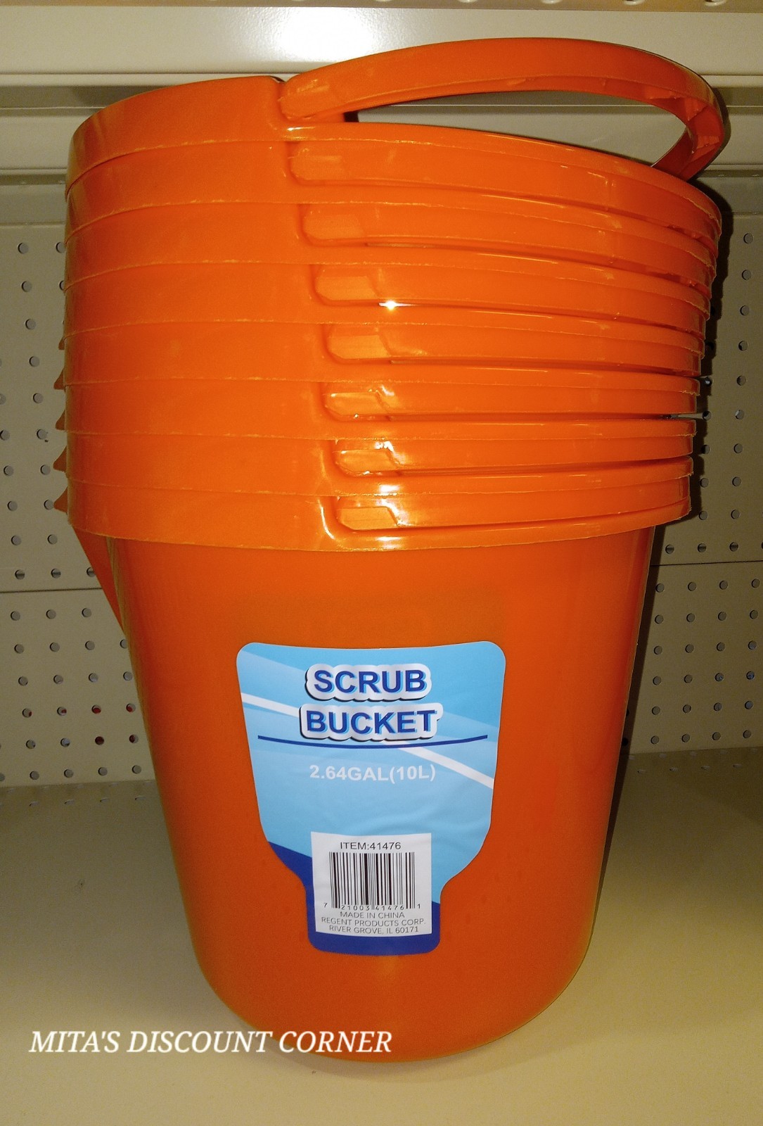 2.64 Gallon Plastic Round Scrub Bucket – Set of 3 -Durable Cleaning Buckets gallery