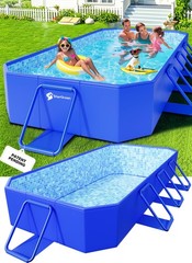 StarOcean 2026 Large Foldable Pool Non Inflatable Swimming Pool for Kid Adult