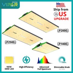 VIPARSPECTRA P1000 P2000 P2500 Full Spectrum LED Grow Light BLOOM IR Replace HPS