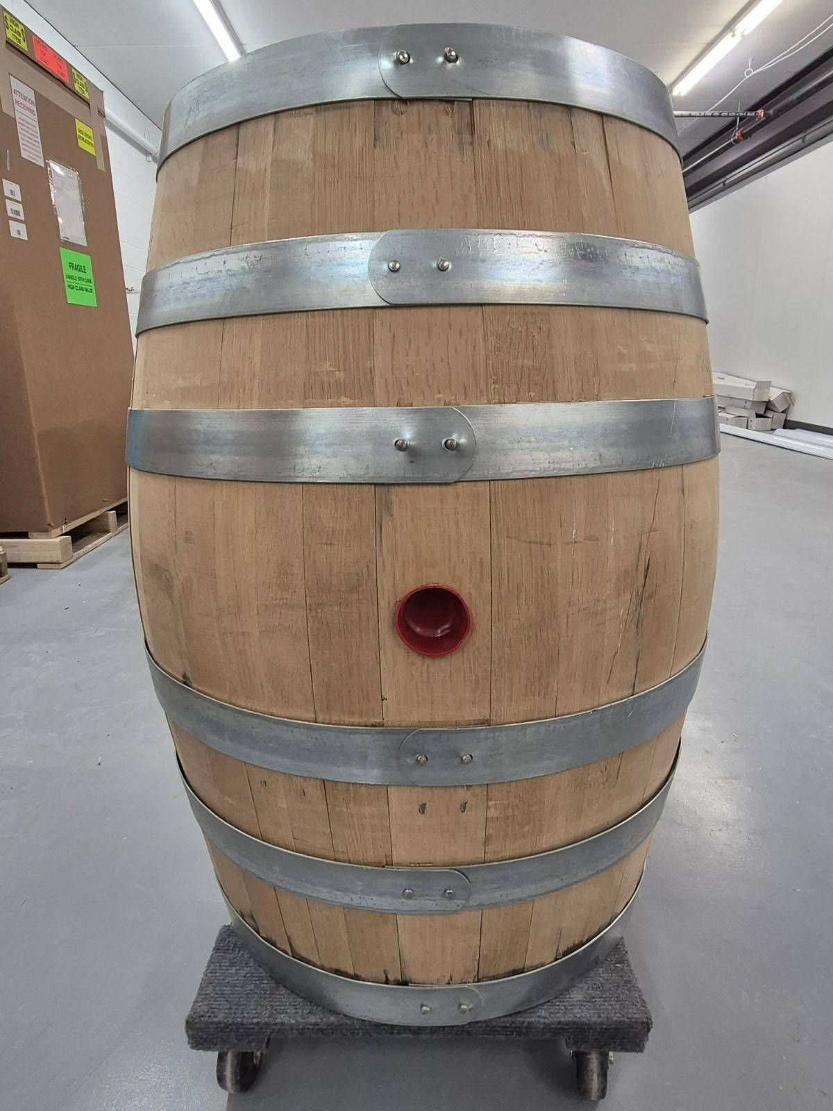 Wooden Whiskey Barrel - Staves, Décor, Planter, Wood Keg, Distilling, Aging gallery
