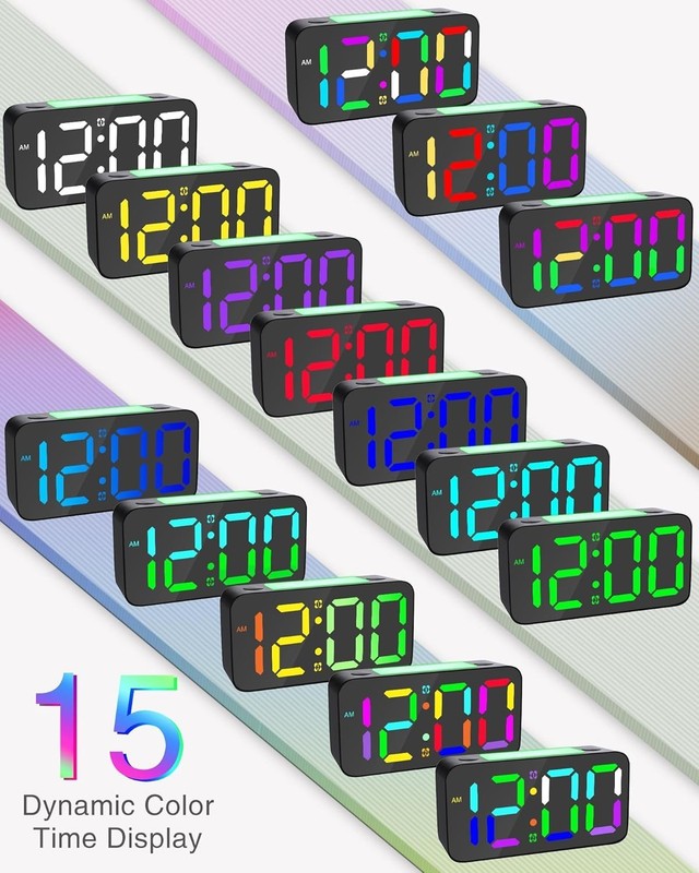 Extra Loud Alarm Clock with Bed Shaker Vibrating Alarm Clock for Heavy Sleepers gallery