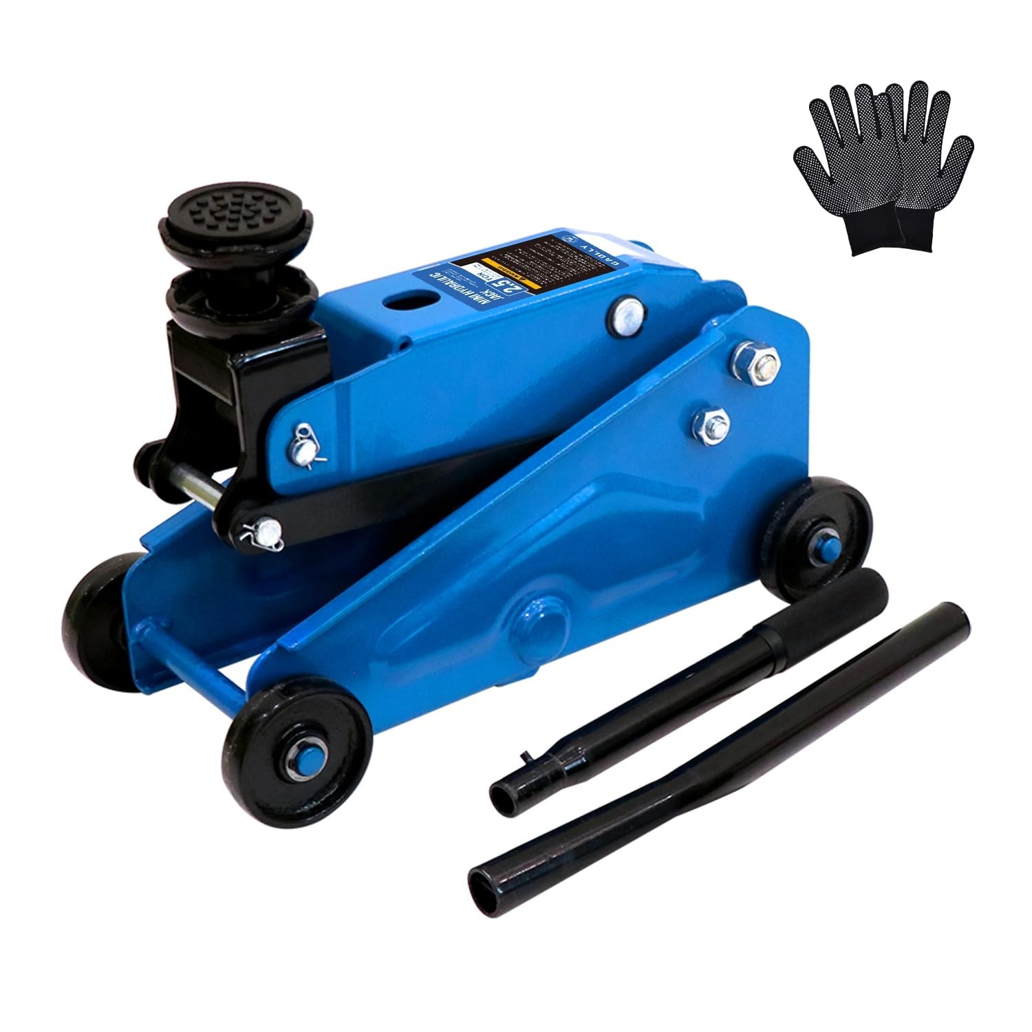 Mini Hydraulic Jack 2.5 Ton (5500lbs)/Floor Jack with Heightening Gasket,Lift... gallery