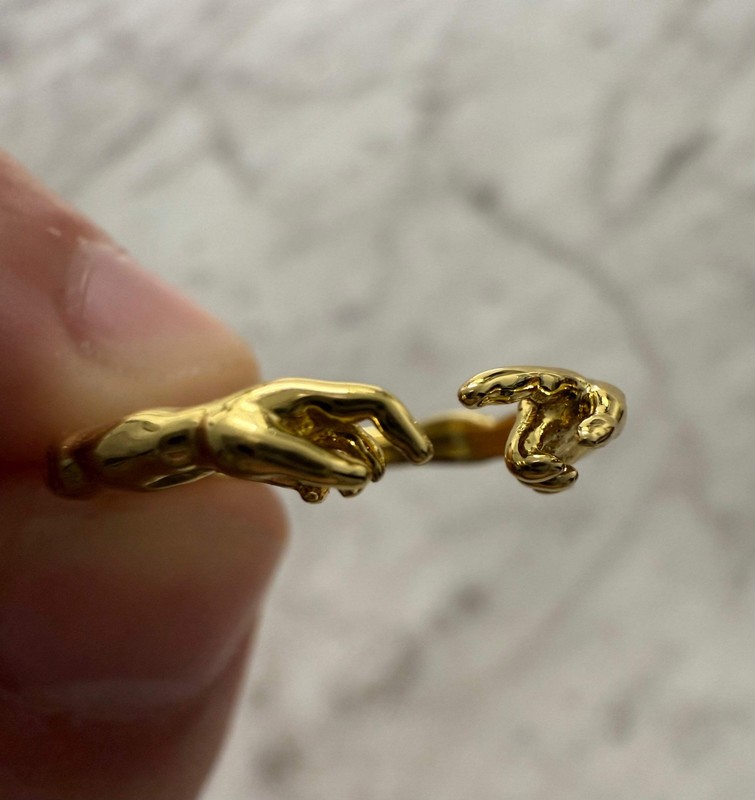 Creation of Adam - Adjustable Ring gallery