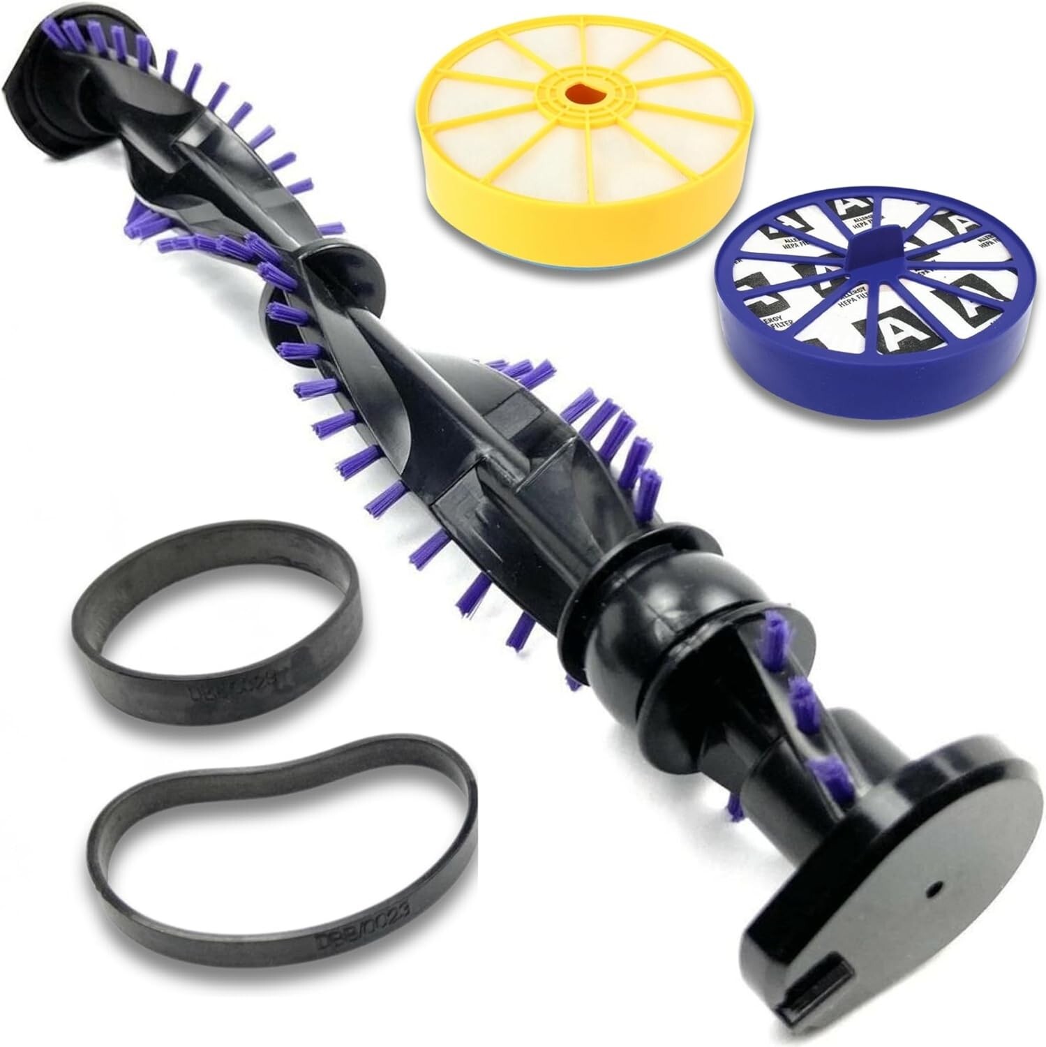 Dyson DC07 Kit - Brushroll, Belts, 1 Washable Pre Filter & Post HEPA Filter -5pk gallery