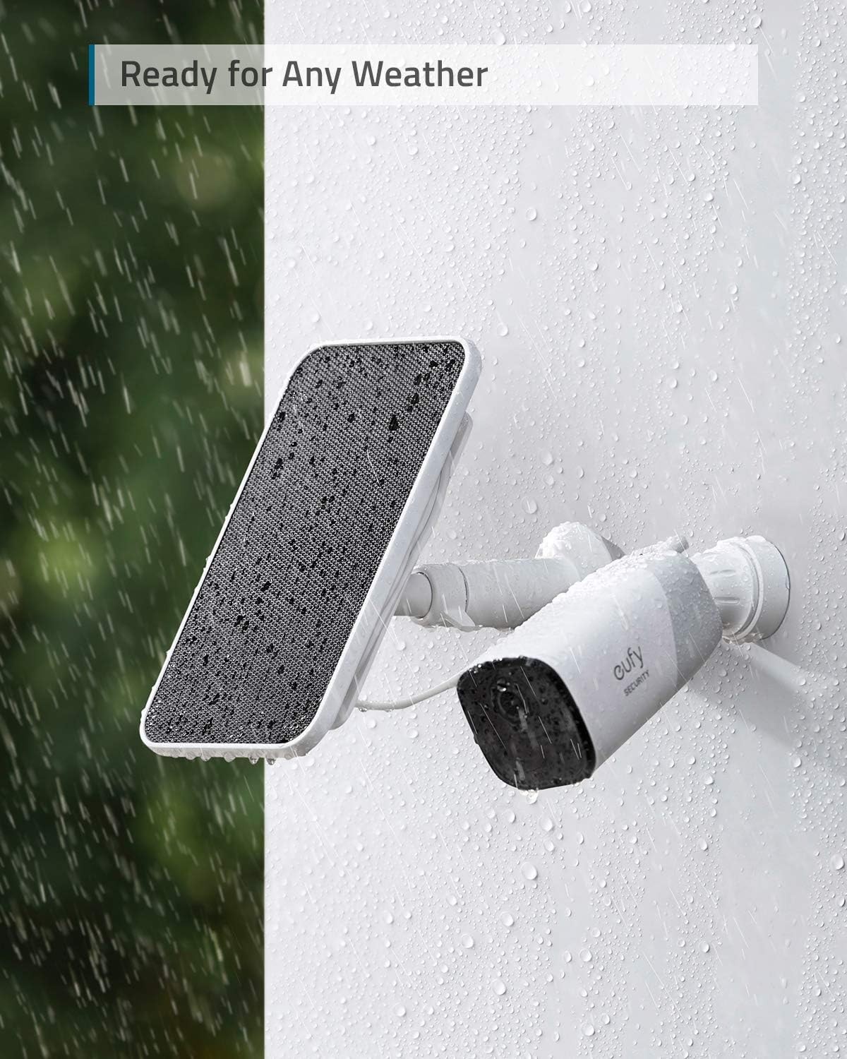 eufy Solar Panel 2.6W IP65 Weatherproof for eufyCam Outdoor Security Camera gallery