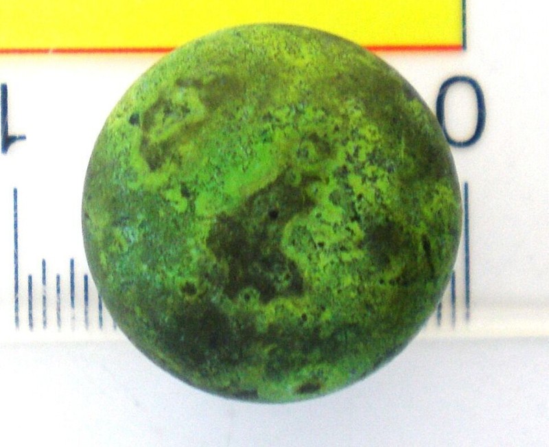 GORGEOUS SMALL BRASS PATINA KNOBS HANDLES PULLS DESIGNER B-5 gallery