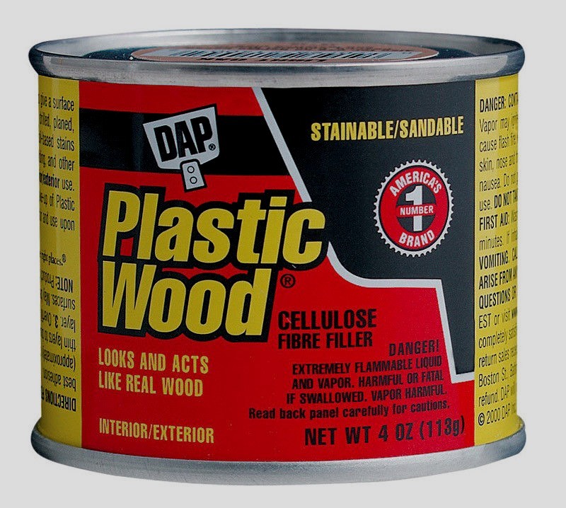 DAP Plastic Wood Filler Paintable Sandable Wall Nail Holes NATURAL 4 oz 21502 gallery