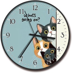 Decorative Round Wall Clock, Quiet Wall Clock,