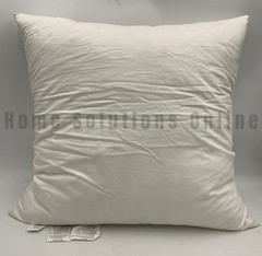 Pottery Barn 200 Thread Count Down Feather Pillow Insert 24″ Sq #U3011