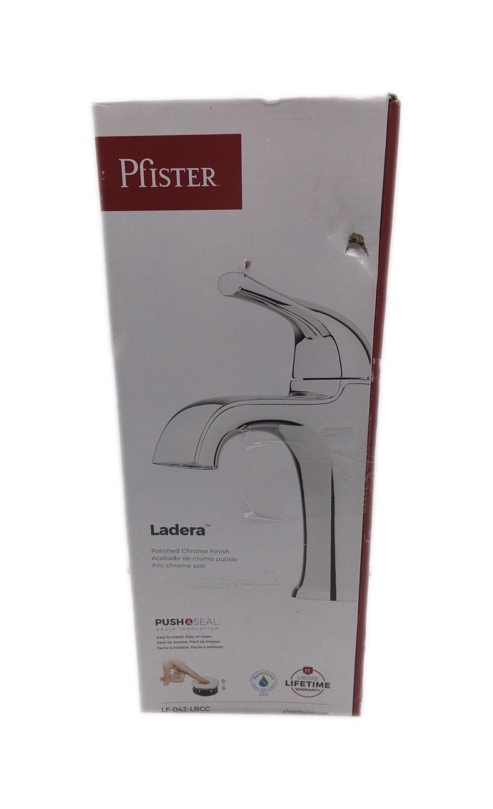 Pfister Ladera Single Hole Single-Handle Bathroom Faucet in Polished Chrome gallery
