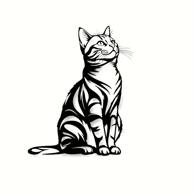 NEW Adorable Cat Metal Silhouette Wall Art gallery